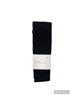 COMRAD | COMPANIONS - SOLID Knee-High Compression Socks Black XL